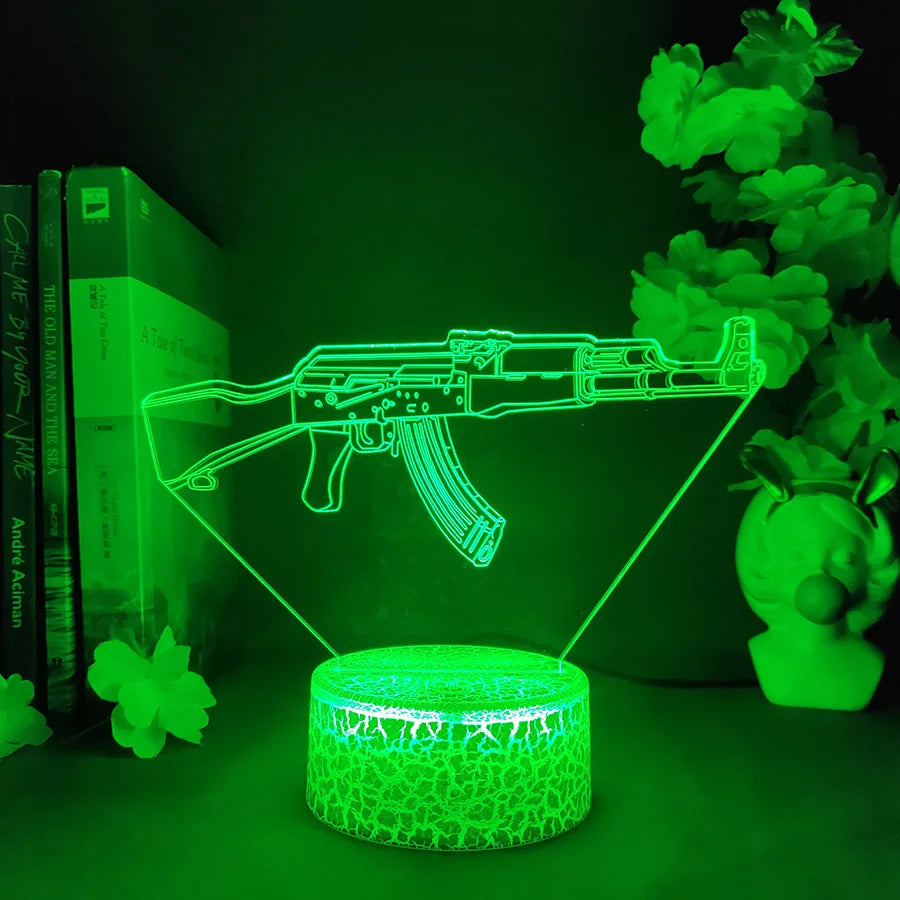 Color Changing ak 47